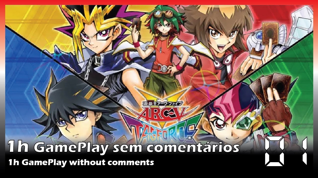 YuGiOh Tag Force Special Parte 1 - 1H de Gameplay de Fundo Sem Comentários