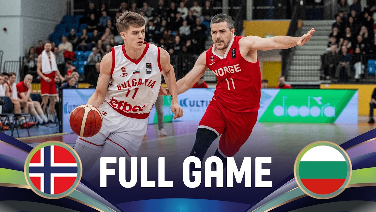 LIVE - Norway v Bulgaria | FIBA EuroBasket 2029 Pre-Qualifiers