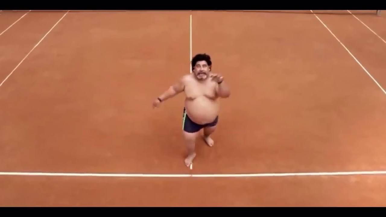 Maradona tenis supraponderal