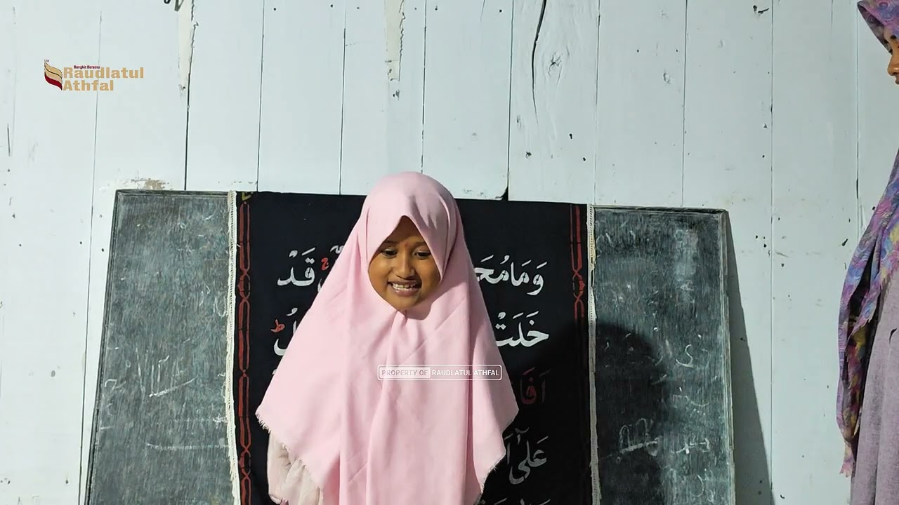 Dokumentasi kelas wisuda TPA (Taman pendidikan Al-Qur'an) PPMU. Raudlatul Athfal