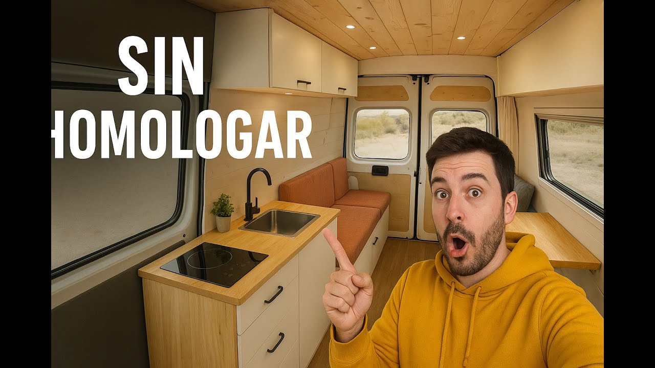 🚐 ¡Así campericé mi furgoneta SIN HOMOLOGAR! 🤯 El truco para camperizar barato (¡sin homologar aún!)