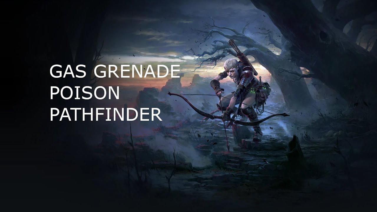 POE2 - Gas Grenade Pathfinder. One skill clear. T15 Map, Xesht, Simulacrum