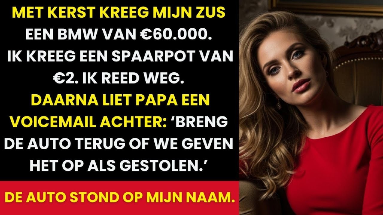 Mijn Ouders Gaven Mijn Zus een BMW met Strik, Ik Kreeg €2—Dus Vertrok Ik en Blokkeerde Hen Om 2u