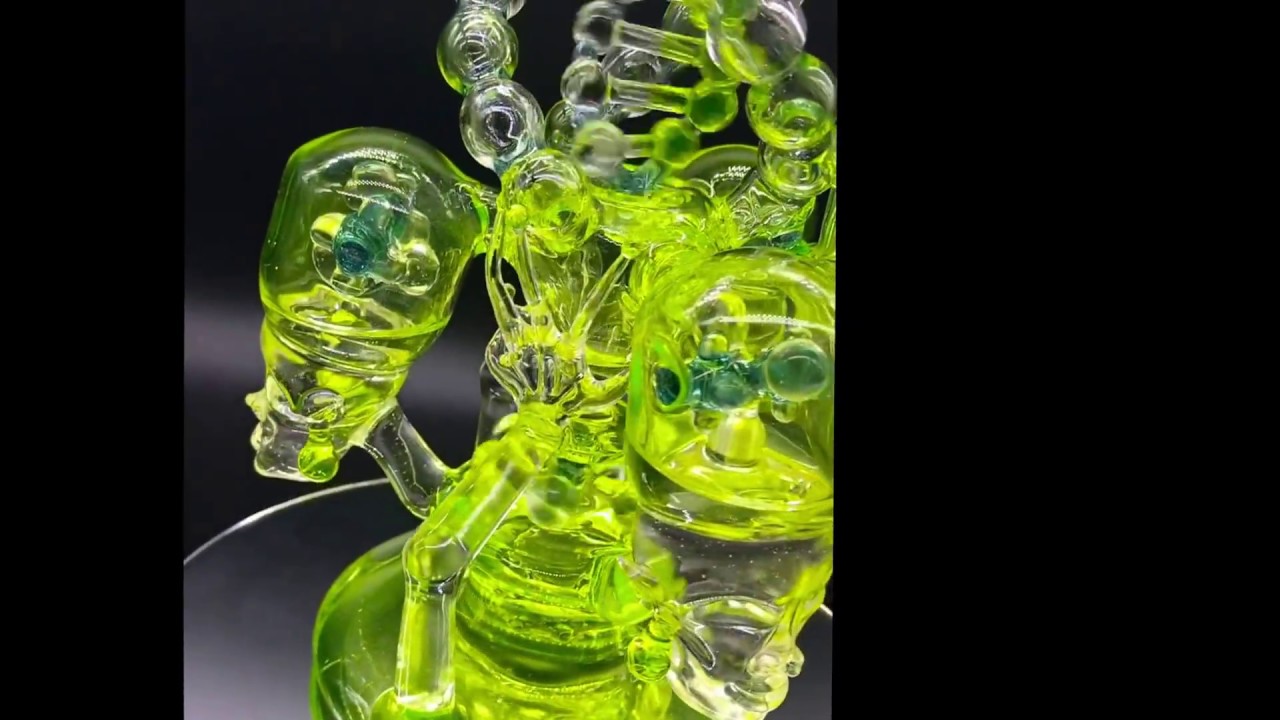 Stratisphere Glass Machined elves Glass Art