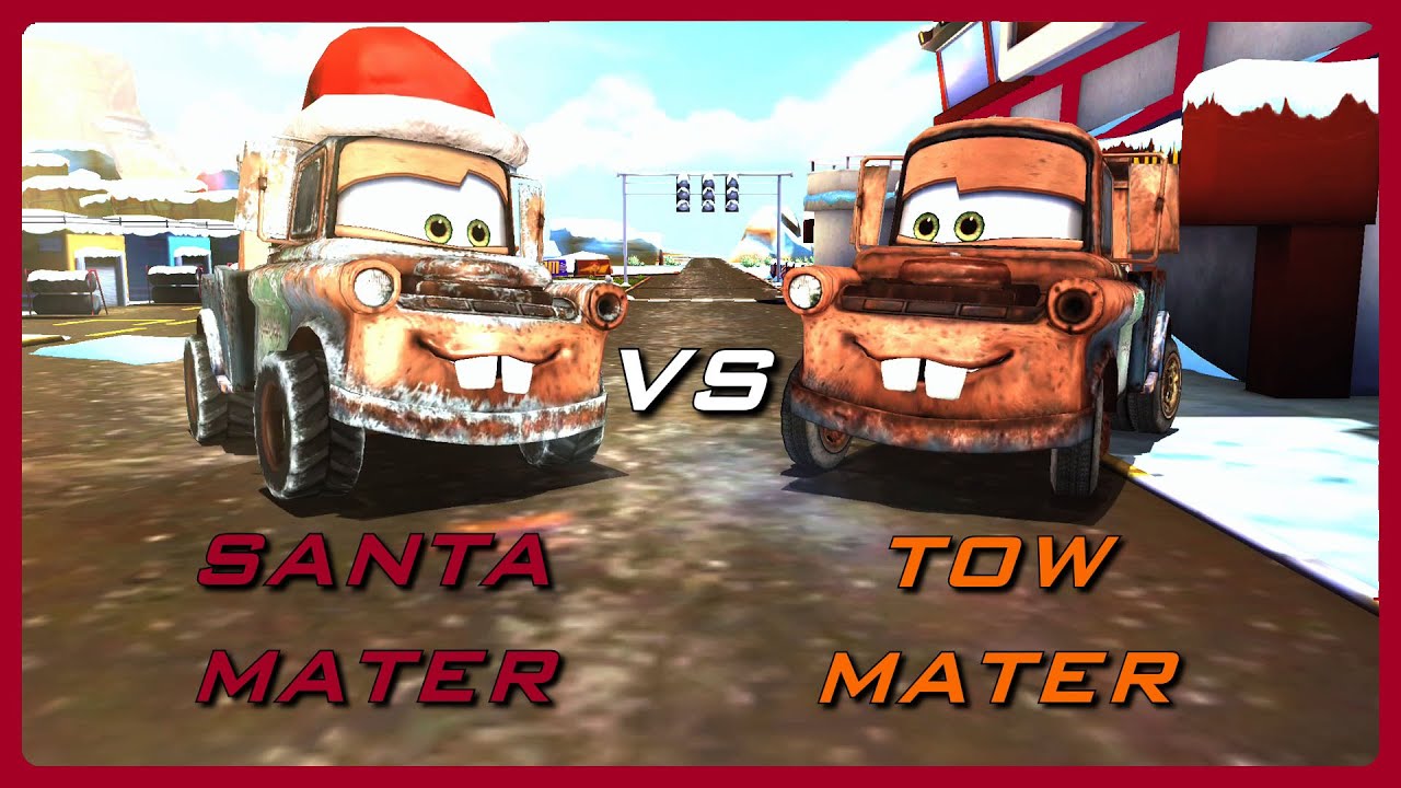 Disney Pixar Cars Fast as Lightning - Mater vs Mater