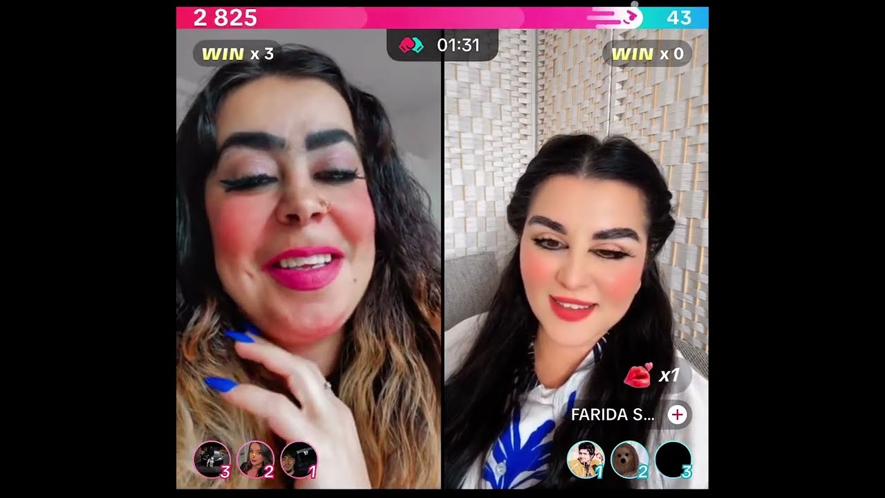 لایف خنده دار پرنوش و فریده سادات
