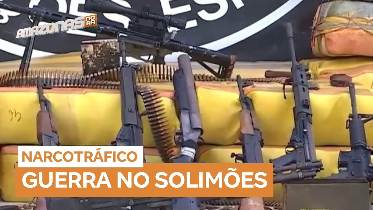 PF apreende 6,5 toneladas de drogas e armas de guerra em Manacapuru (AM)