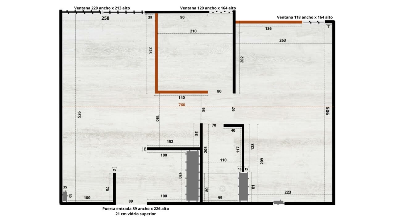 Apartamento Sabantti en Hayuelos + Plano con medidas