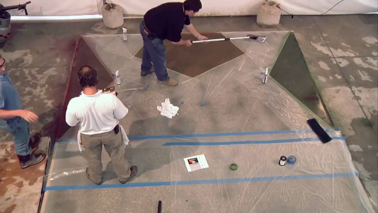 The Consolideck&reg; ColorHard Process