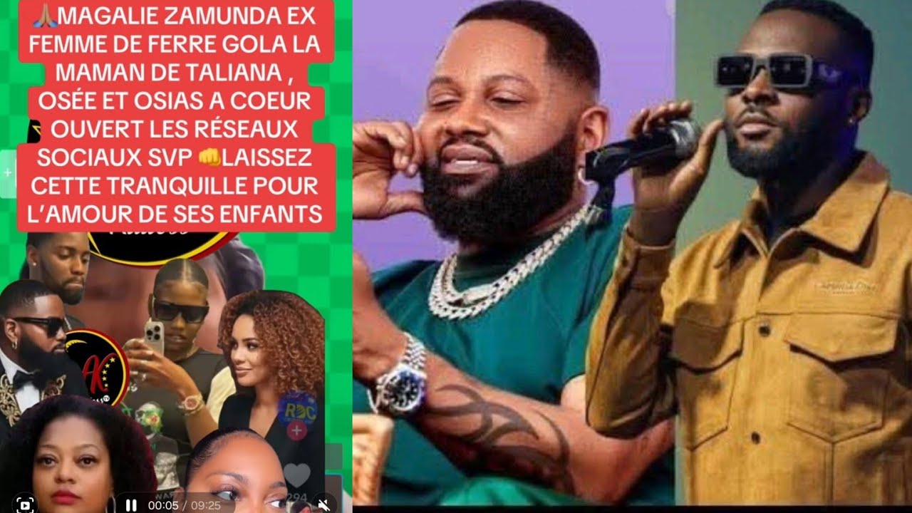 🔴HERITIER WATA ATINDI EX MUASI YA FERRE GOLA MAGALI ZAMUNSU A SAMBUISA YE AMATI NA LIVE BOYOKA