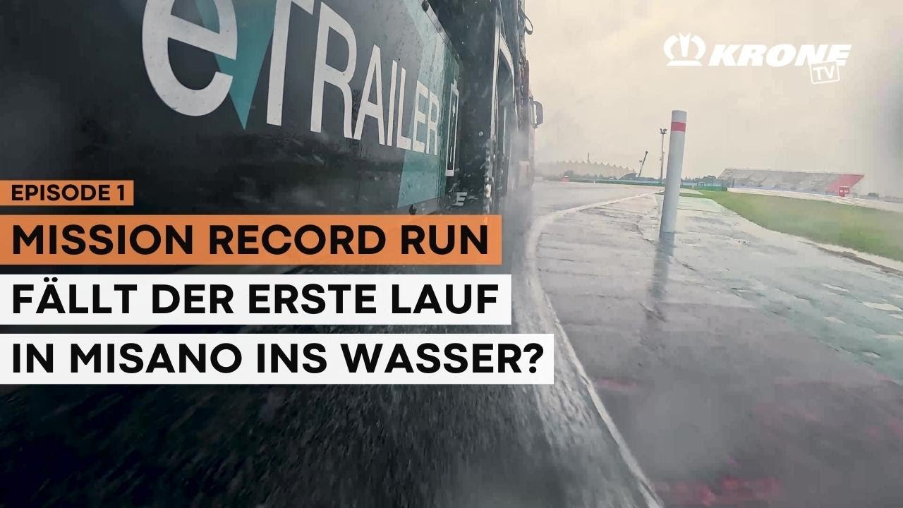 Mission Record Run: Fällt der erste Lauf in Misano ins Wasser? | Folge 1 | KRONE TV