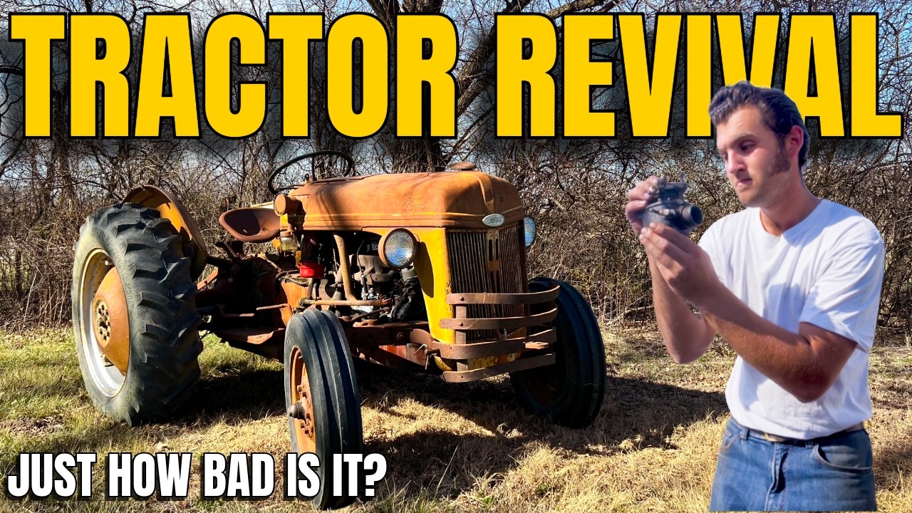WILL THIS FORGOTTEN FORD TRACTOR RUN AGAIN!