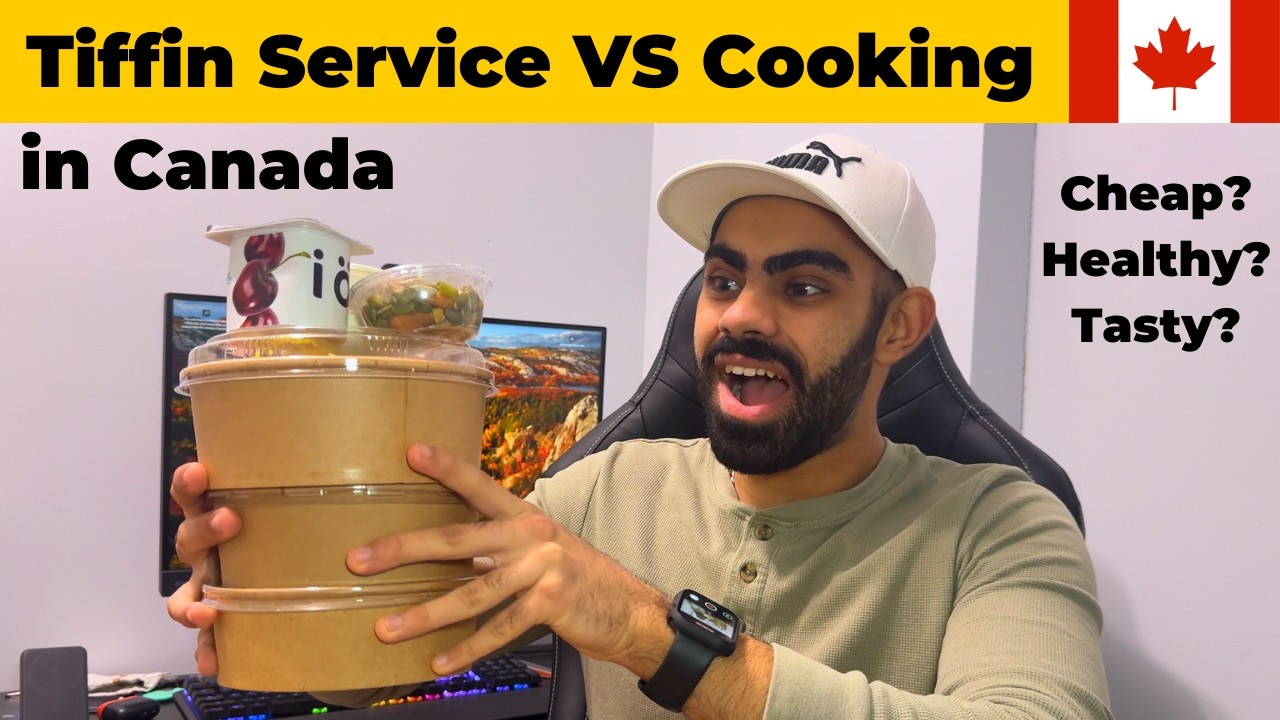 Tiffin Service vs Cooking in Canada | Best Option for Students/Immigrants |  Hindi