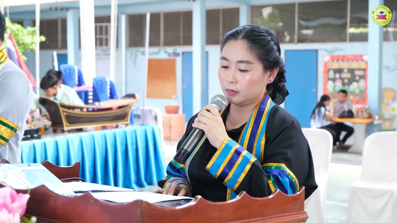 บรรยากาศพิธีมอบวุฒิบัตรยุวบัณฑิต รุ่นที่ 22 ปีการศึกษา 2568