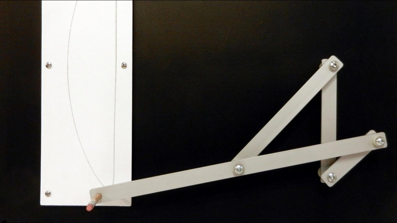 Levers & Linkages, Chebyshev straight-line motion mechanism   Механизм Чебышева