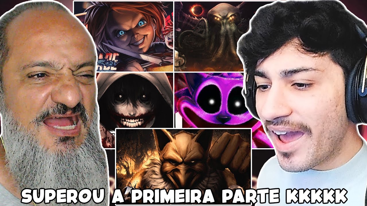 DE POKÉMON ATÉ CTHULLU, SURREAL KKKKK - URT HALLOWEEN PT 2 | REACT