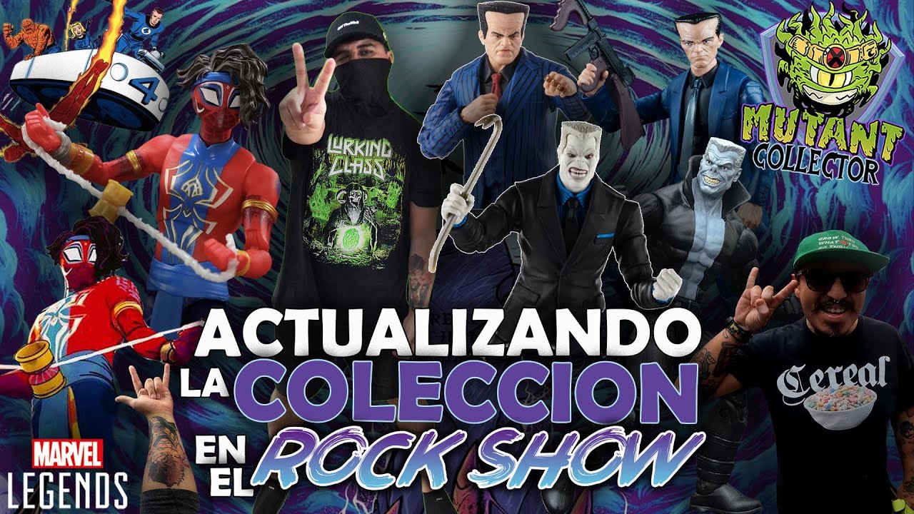 Actualizando mi Colección de Spiderman! en el ROCK SHOW Video 2025 | Spidervers y Villanos!