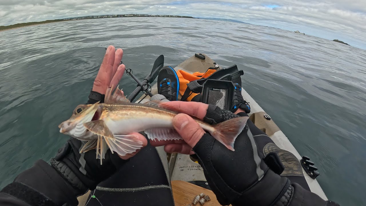 Kayak Fishing The Skerries for those elusive Mackerel at Portrush NI.