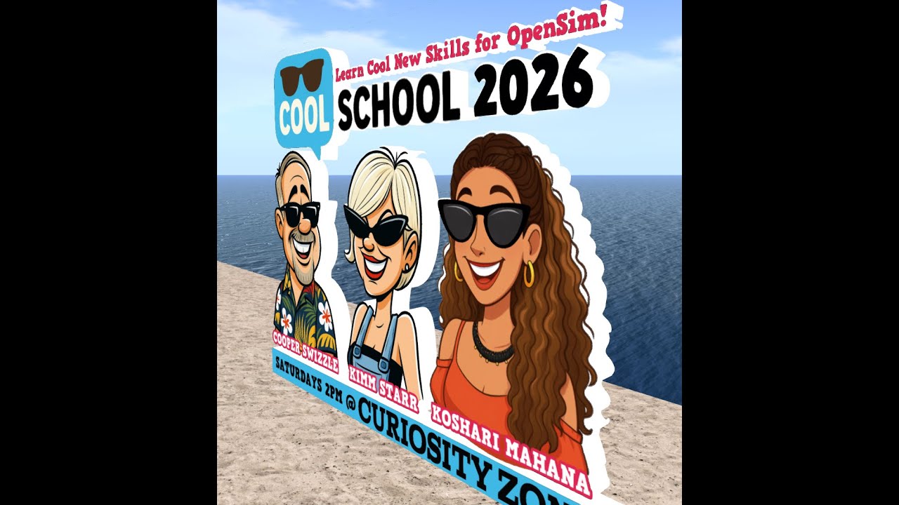 SVG to Mesh Part 2 for sign making in OpenSim and Second Life