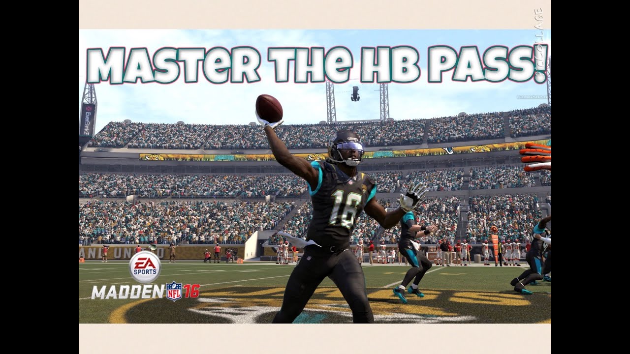 HOW TO RUN THE HB PASS IN MADDEN 16 | Money Scheme!!!