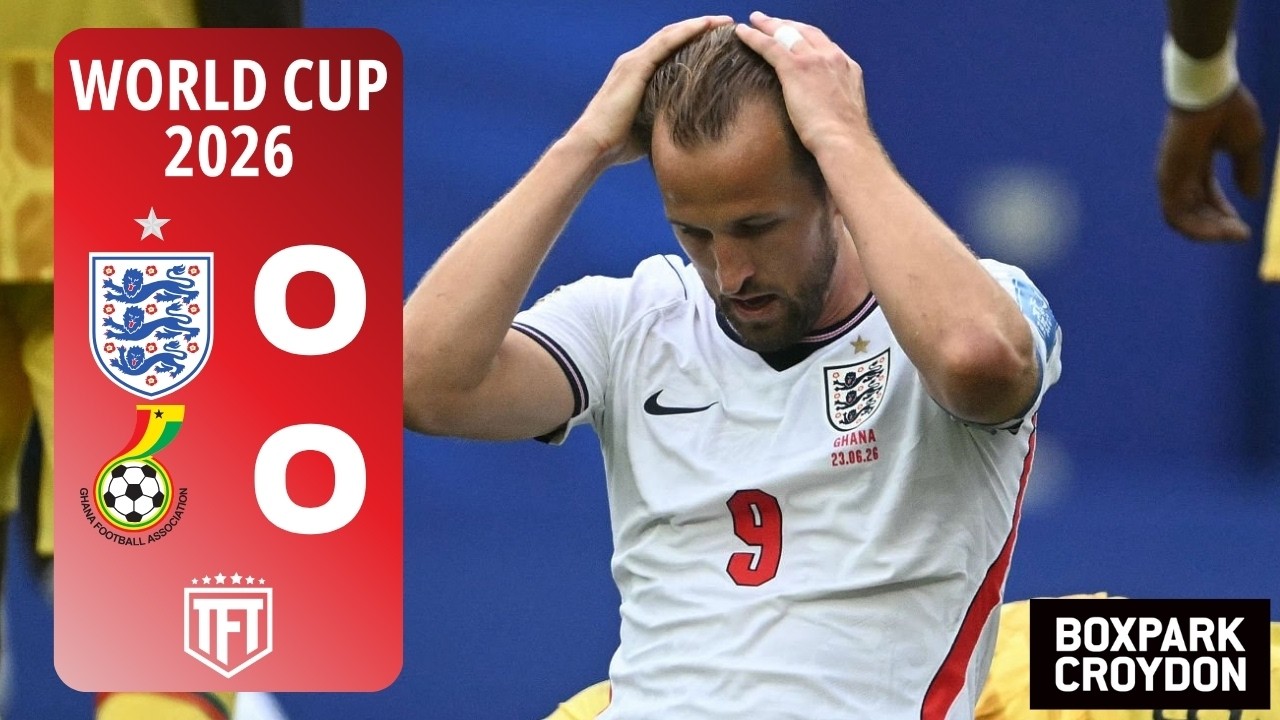 England ARE SHOCKING! England 0-0 Ghana 2026 World Cup Highlights