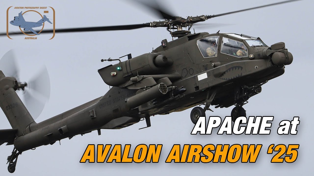 AH-64E Apache-Guardian at Avalon Airshow 2025