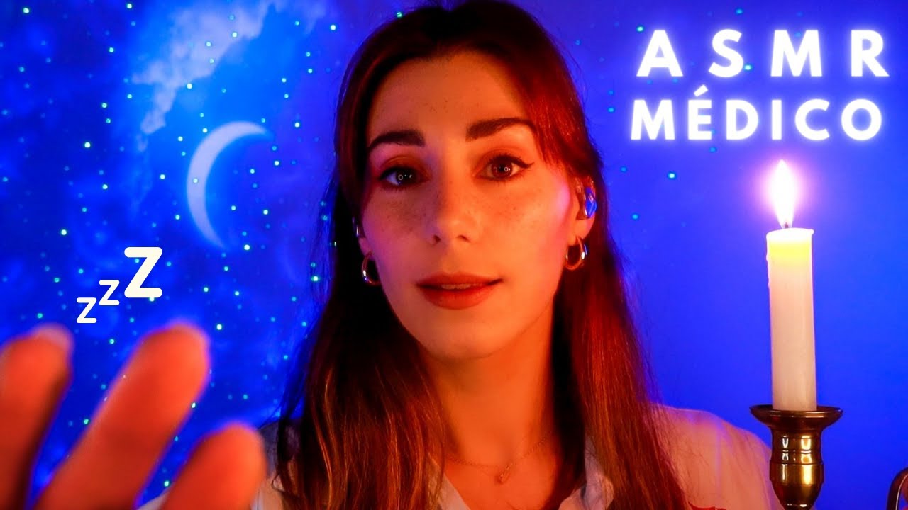 ASMR MÉDICO 👩‍⚕️💤 CLÍNICA DEL SUEÑO 💗 TE AYUDO A DORMIR 💤 (Roleplay en Español)