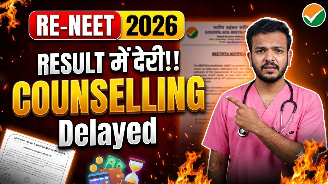 Re-NEET 2026 | RESULT और COUNSELLING से पहले ज़रूर देखलो 🚨| ऐसे काम करेंगी 2026 की COUNSELLING 🤯