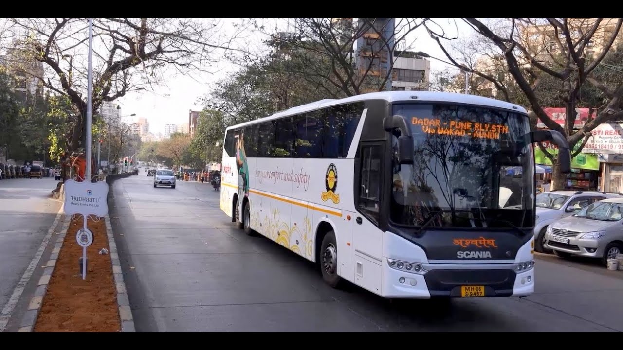 MSRTC Celebrating Birthday Today - Presenting Varied Fleets of Their Scania/Volvo & Regular Buses