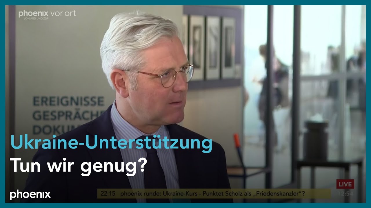 bundestagsgespräch mit Michael Roth und Norbert Röttgen zu weiteren Ukraine-Hilfen am 20.03.24