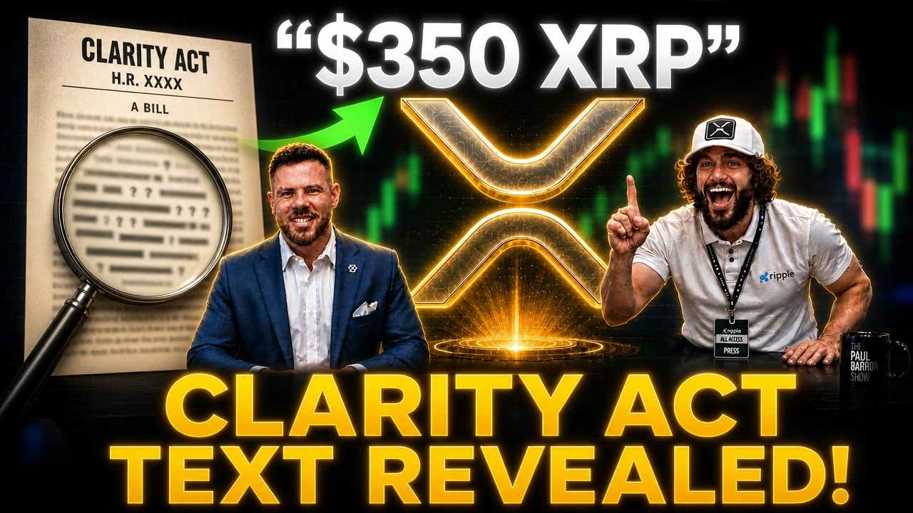 🚨 Джейк Клавер: Крупнейший катализатор XRP в истории стартует прямо сейчас!? 🚨 Новости о законе C...