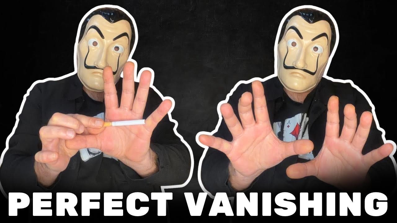 PERFECT CIGARETTE VANISHING 🪄 How to Make the Gimmick #tricks #magictricks #magic #foryou