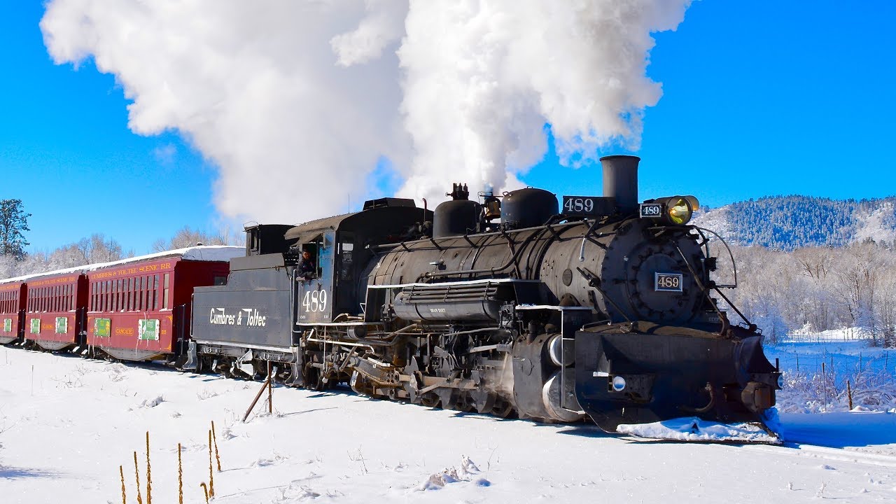 Winter STEAM TRAIN! Cumbres & Toltec Scenic