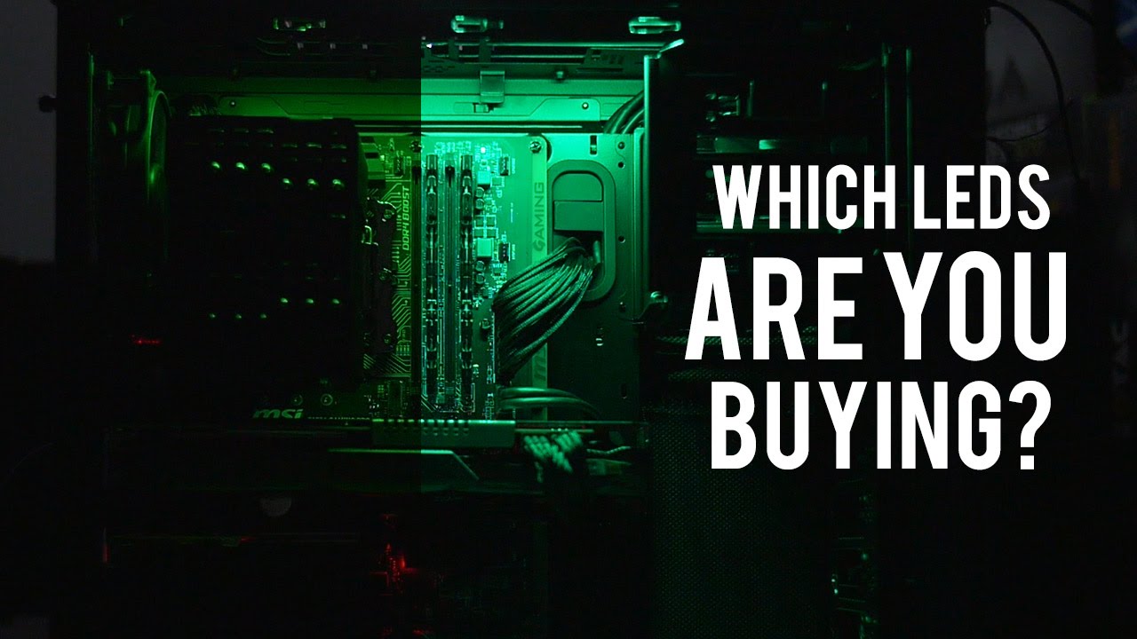 CableMod vs. Bitfenix - LED Strip Review & Comparison