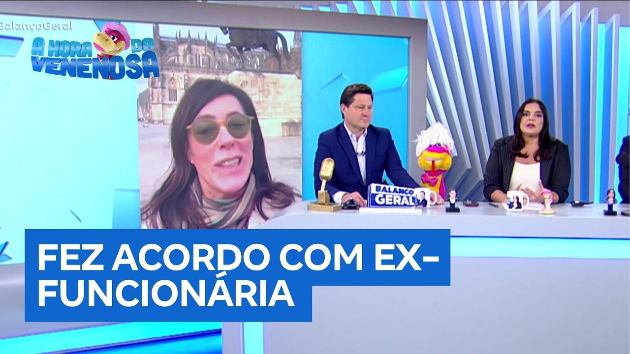 Christiane Torloni faz acordo com ex-funcionária que a processou