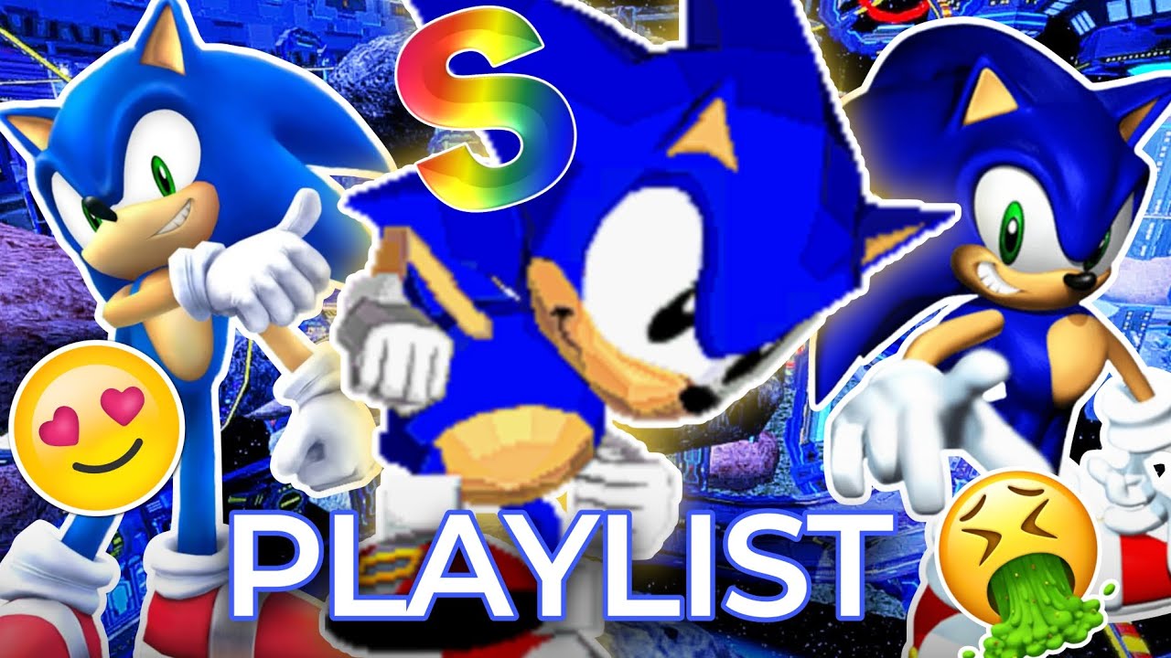 Je classe TOUS LES MODÈLES 3D de SONIC !