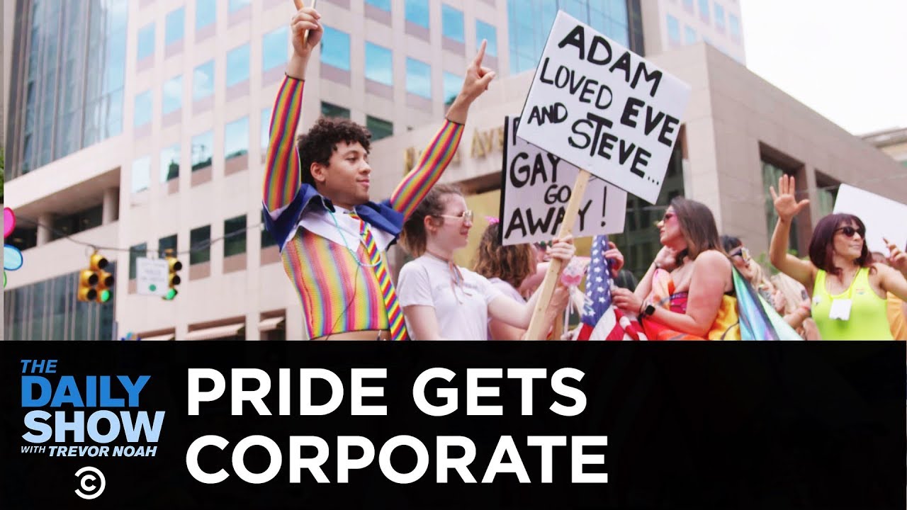 Corporations Capitalize on Pride Month | The Daily Show