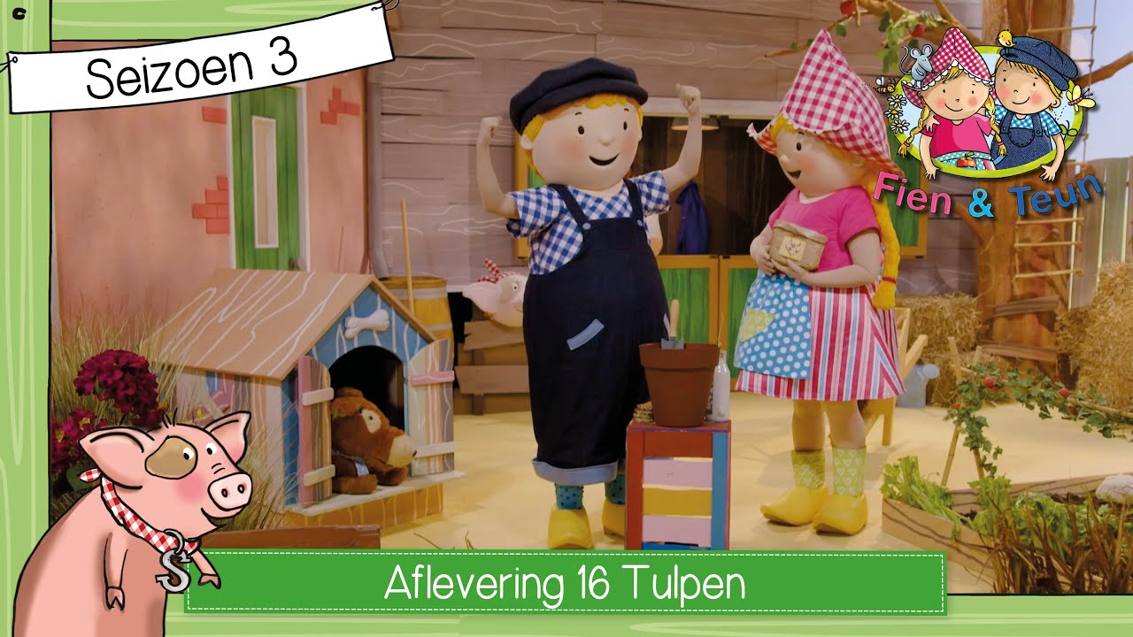 Fien en Teun Planten Prachtige Tulpen | Seizoen 3 Afl. 16