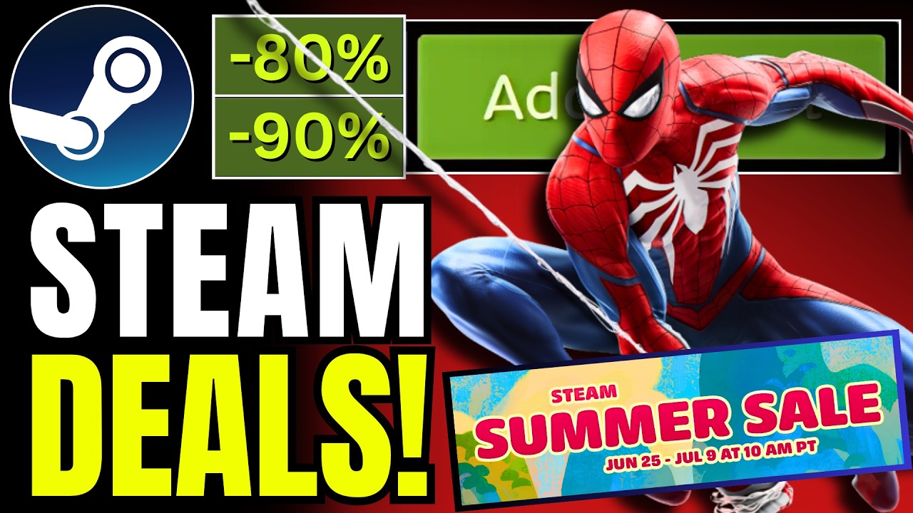 20 предложений летней распродажи Steam с исторически минимальными ценами, которые НЕЛЬЗЯ ПРОПУСТИТЬ!