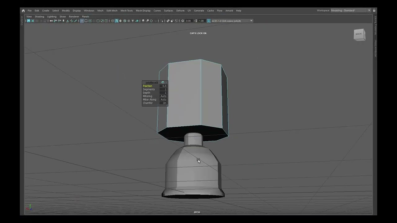 3D Modelling - Objects - Lamps - Sped up