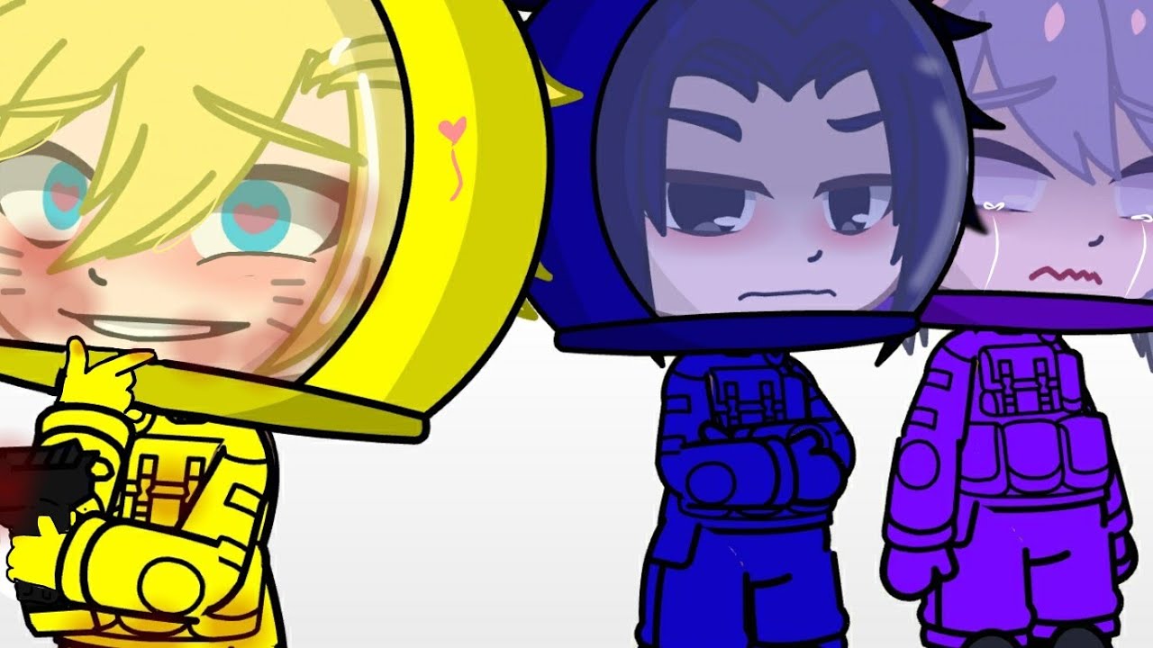•Amor em um jogo🎮💕//Among Us[]Narusasu[]Yandere Naruto?[]Yaoi[]Gacha Club