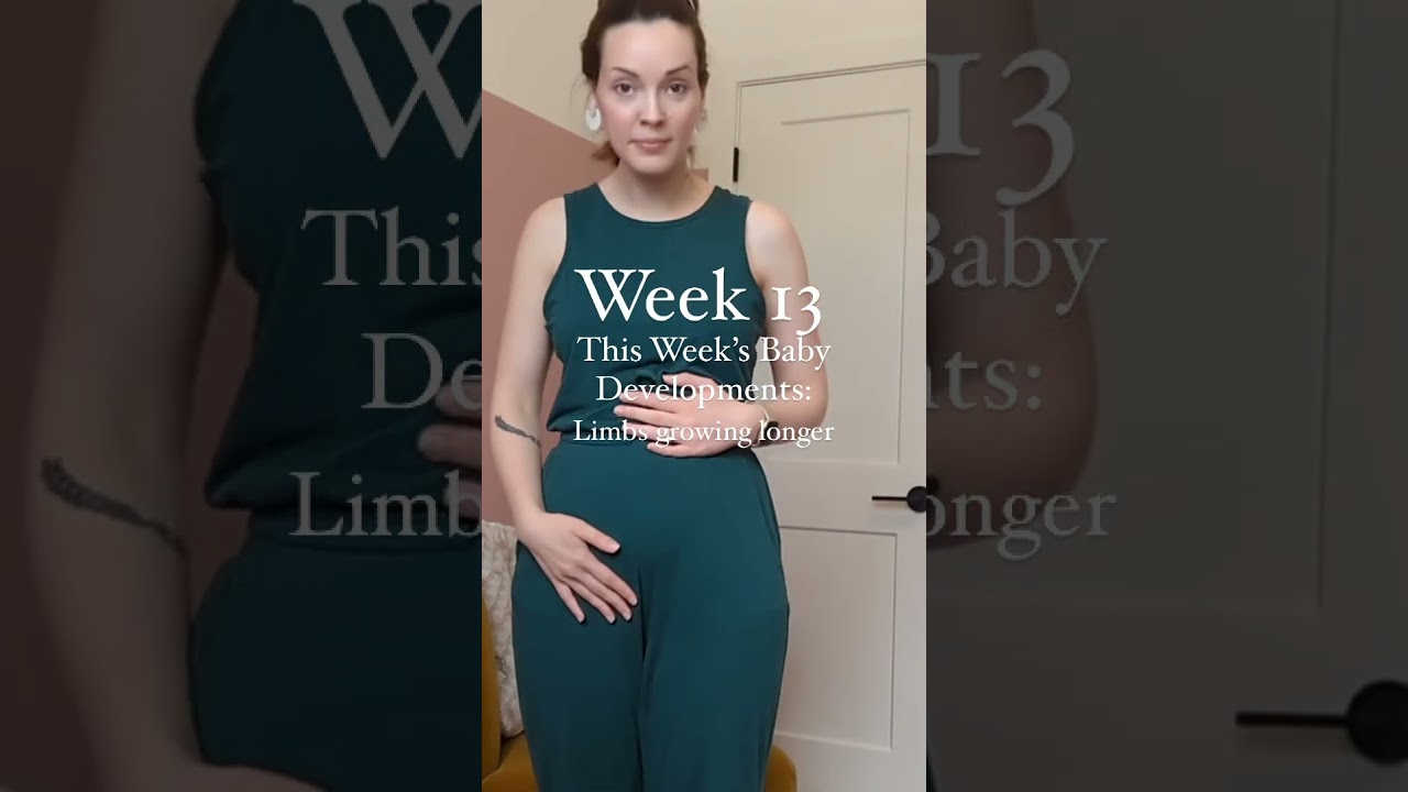 13 weeks pregnant baby development