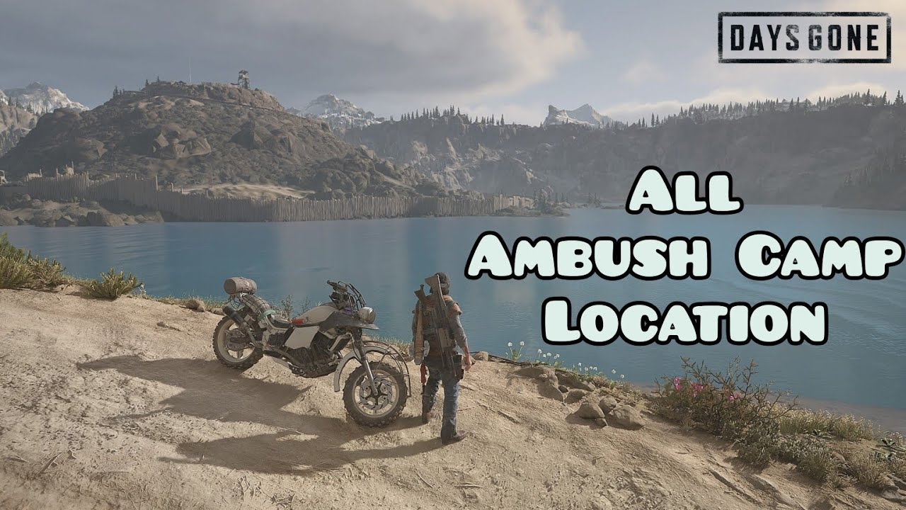 All Ambush Camps vs Rocket Launcher - Days Gone