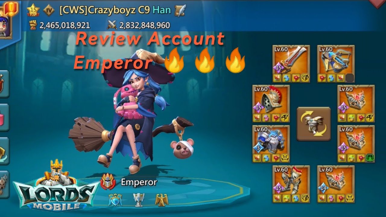 R.Ulang Review Account Emperor Seharga Apartemen🔥🔥🔥  #lordsmobile #fullchamplordsmobile @LordsXim