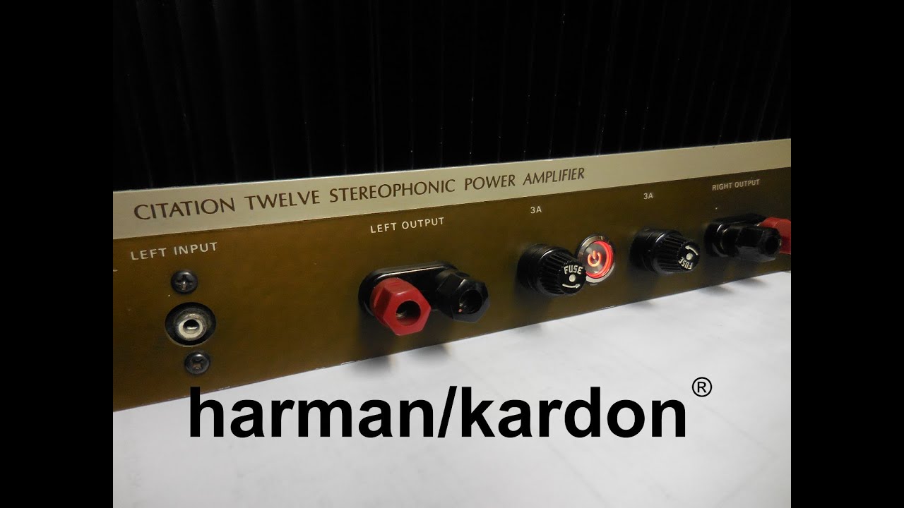 Harman Kardon Citation 12 Power Amplifier (Ep. 257)