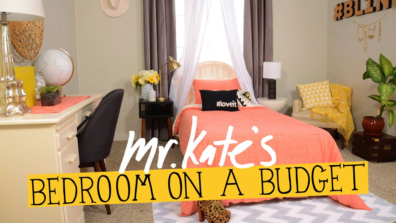 Bedroom on a Budget! | DIY Home Decor | Mr Kate