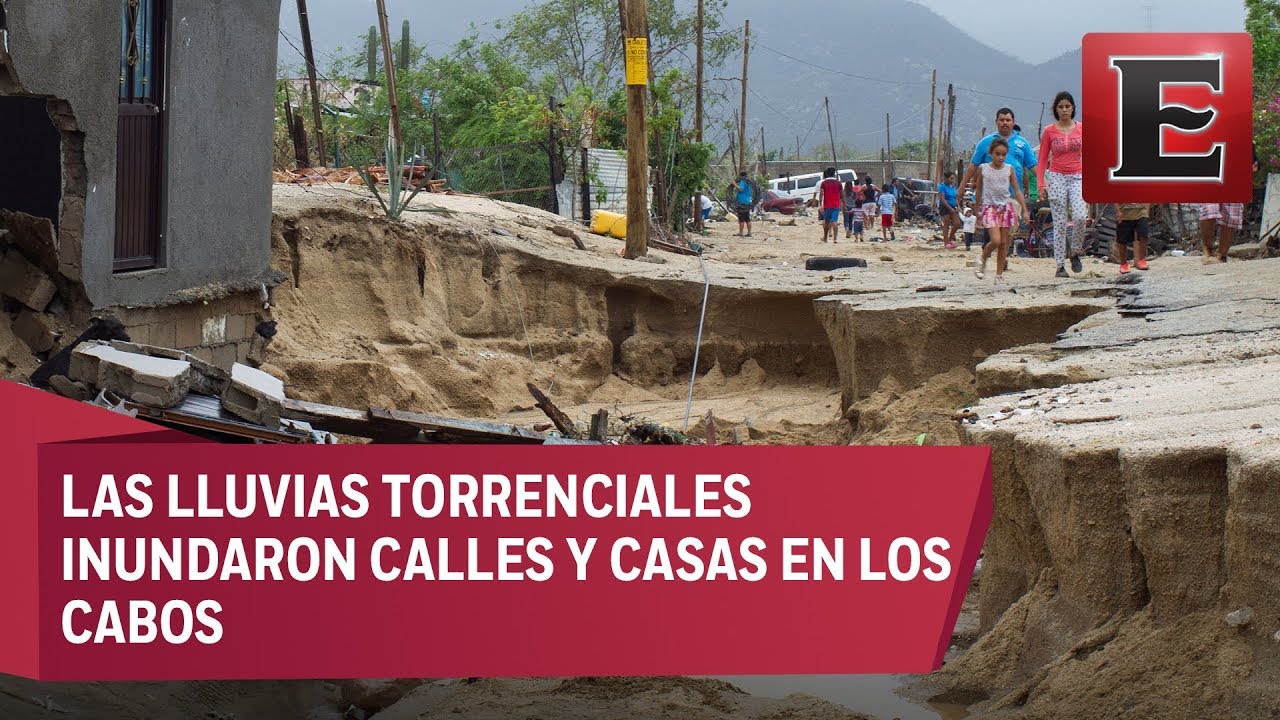 Tormenta Lidia deja cuatro personas muertas en Baja California Sur