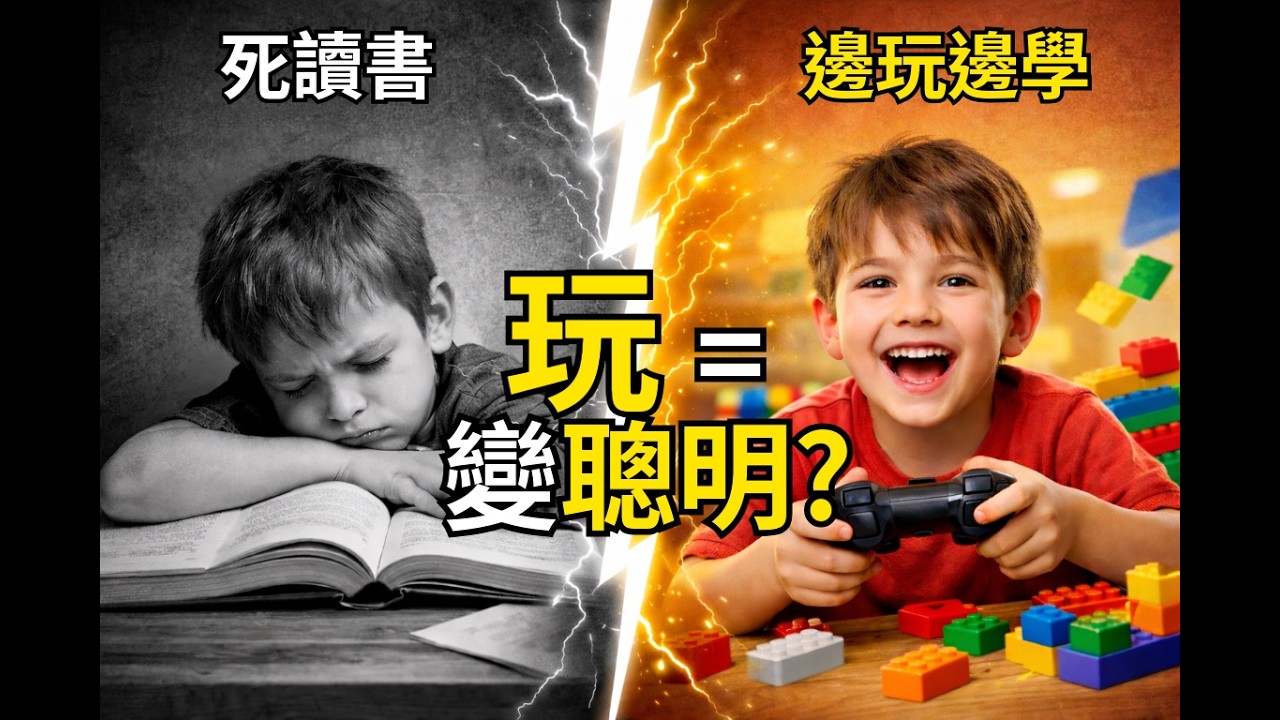 🎮【人生玩家指南】把無聊變好玩！原來你的大腦最喜歡這樣學？破解 0-100 歲都適用的「遊戲學習法」！