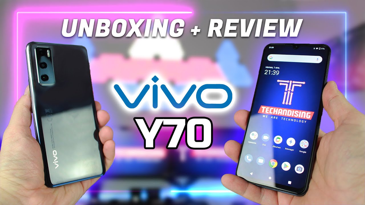 UNBOXING y REVIEW VIVO Y70, ¡pantalla AMOLED, 8GB/128GB y gran autonomía por menos de 300€!