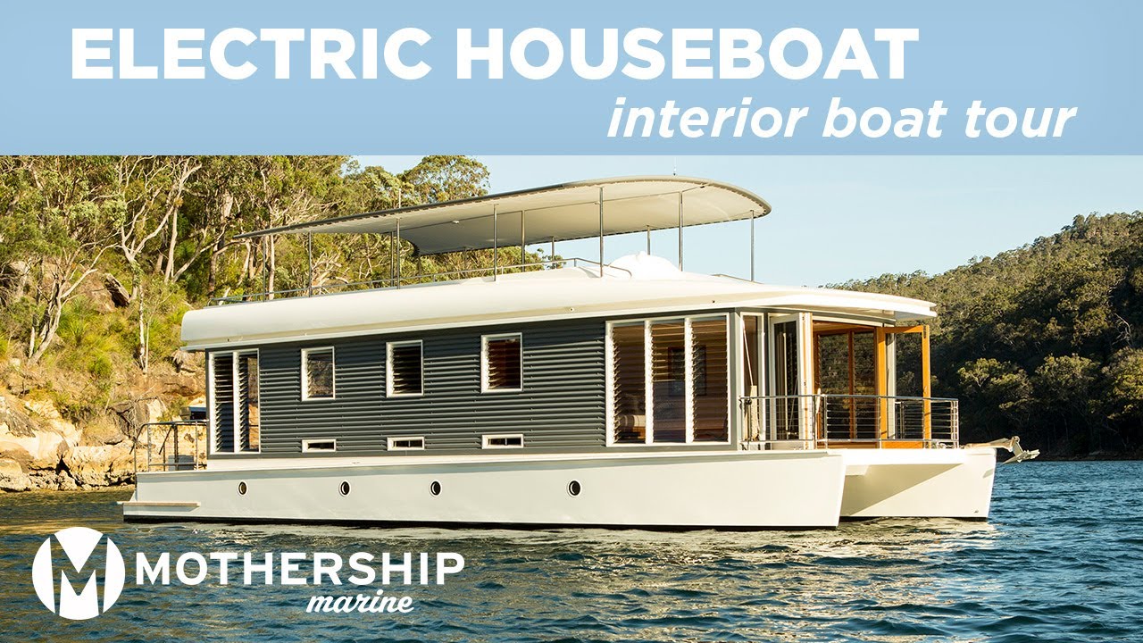 Mothership Electric Houseboat | Mothership Marine Ltd